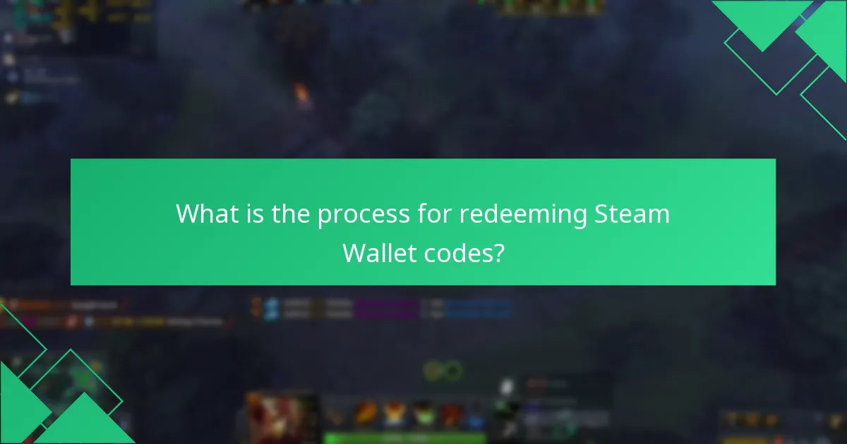 What is the process for redeeming Steam Wallet codes?